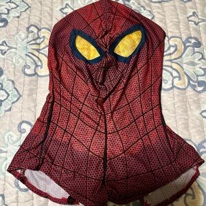 Red Spider Hero Costume Hood